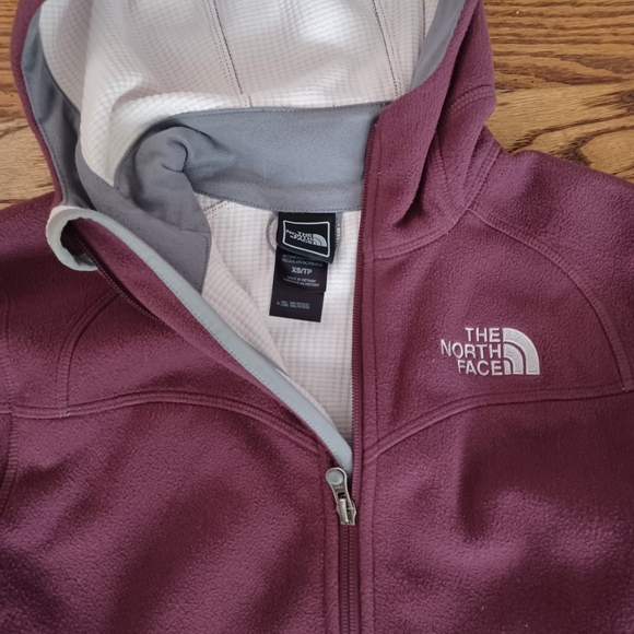 Women's The North Face Windwall Purple Coat Jacket XS - Picture 2 of 4